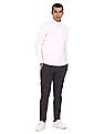 U.S. Polo Assn. Flat Front Solid Casual Trousers