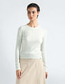 Calvin Klein Seaming Ribbed Slim Fit T-Shirt