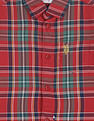 U.S. Polo Assn. Kids Boys Plaid Check Twill Weave Shirt