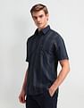 Arrow Sport Vertical Striped Cotton Shirt