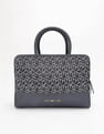 Tommy Hilfiger Logo Blue Polyester Sling Bag