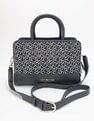 Tommy Hilfiger Logo Blue Polyester Sling Bag