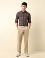 U.S. Polo Assn. Plaid Checked Tailored Fit Shirt