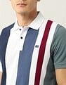 Arrow Sport Vertical Striped Regular Fit Polo Shirt