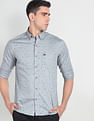 Arrow Sports Geometric Print Cotton Casual Shirt