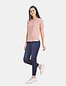 U.S. Polo Assn. Women Regular Fit Printed T-Shirt
