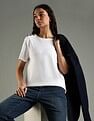 Tommy Hilfiger Solid Regular Fit Cotton T-Shirt