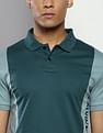 Calvin Klein Short Sleeve Color Block Polo Shirt