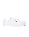 Tommy Hilfiger Solid Embossed Logo Essential Sneakers