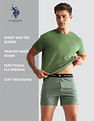 USPA Innerwear Printed Cotton OEX09 Boxers - Pack Of 2