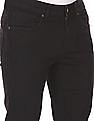 Aeropostale Men Black Skinny Fit Rinsed Jeans