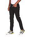 Aeropostale Men Black Skinny Fit Rinsed Jeans