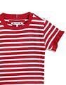 Tommy Hilfiger Kids Girls Striped Slim-Fit Cotton T-Shirt