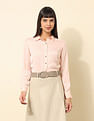 U.S. Polo Assn. Women Satin Solid Shirt