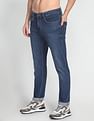 Flying Machine Stone Wash Slash Slim Tapered Jeans