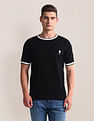 U.S. Polo Assn. Tipped Neck Slim T-Shirt