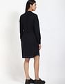 Tommy Hilfiger Cotton Spread Collar Sheath Dress