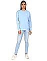 U.S. Polo Assn. Women Crew Neck Solid Sweatshirt