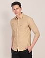 U.S. Polo Assn. Tailored Regular Fit Solid Casual Shirt