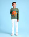 U.S. Polo Assn. Kids Boys Printed Regular Fit Sweatshirt