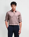 Arrow Newyork Vertical Striped Dobby Shirt