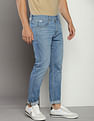 Calvin Klein Stone Wash Modern Tapered Fit Jeans