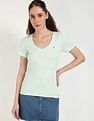 Tommy Hilfiger Solid Regular-Fit Cotton T-Shirt