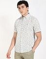 Tommy Hilfiger Printed Regular-Fit Cotton Shirt
