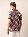 U.S. Polo Assn. Denim Co. Tropical Printed Pure Cotton Polo Shirt