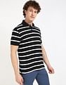 Tommy Hilfiger Striped Regular-Fit Cotton Polo Shirt