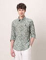 U.S. Polo Assn. Denim Co. Floral Printed Regular Fit Shirt