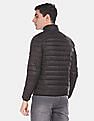 U.S. Polo Assn. Stand Collar Quilted Jacket With Pouch