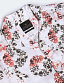 Flying Machine Giza Cotton Abstract Print Shirt