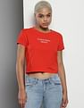 Calvin Klein Outlined Stacked Logo Baby T-Shirt