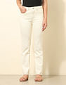U.S. Polo Assn. Women High Rise Straight Fit Jeans