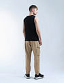 Flying Machine Mid Rise Relaxed Fit Joggers
