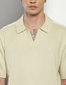 Calvin Klein Relaxed Fit Tonal Blocking Polo Shirt