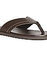 Arrow Men Brown Broad V-Strap Matthew Sandals