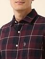 U.S. Polo Assn. Tailored Fit Tartan Checked Shirt
