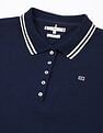 Tommy Hilfiger Solid Slim-Fit Cotton Polo T-Shirt