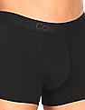 Calvin Klein Underwear Men Black Elasticized Waist Solid Trunks