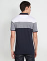 Arrow Sports Colour Block Cotton Polo Shirt