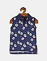 U.S. Polo Assn. Kids Floral Print Sleeveless Polo Shirt