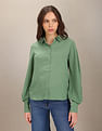 U.S. Polo Assn. Women Long Sleeve Solid Top