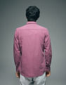 Flying Machine Solid Slim Fit Shirt