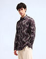 Flying Machine Slim Fit Floral Shirt