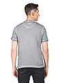 U.S. Polo Assn. Denim Co. Men Grey Cotton Faded Graphic Print T-Shirt