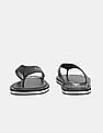 U.S. Polo Assn. V-Strap Brand Print Aldan Flip Flops