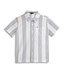 Tommy Hilfiger Kids Boys Oxford Vertical Stripe Shirt