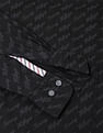 Tommy Hilfiger All Over Script Slim Flex Shirt